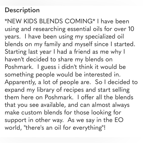 Gothic Embrace Essential Oil Blends - Picture 3 of 12